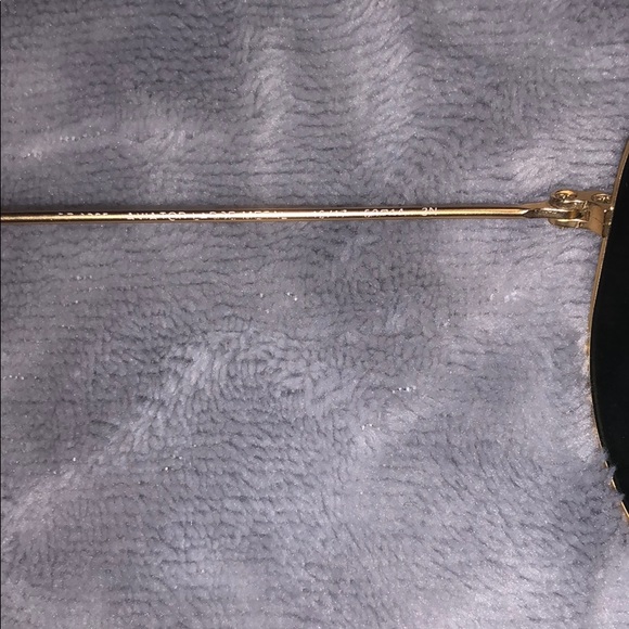 Ray bans aviator blue/purple iridescent